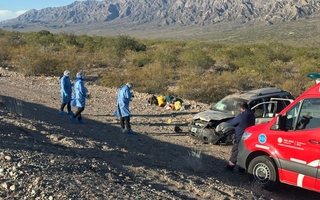 Choque fatal en la Ruta 40: identificaron a la mujer que falleció 