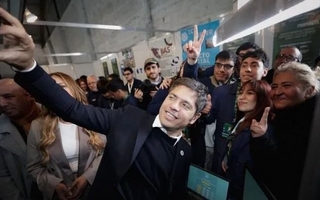 Kicillof: "La única manera de frenar a Milei es votar a Fuerza Patria"