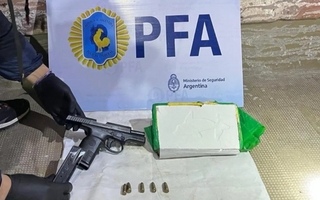 Cayó una narcopareja en Chimbas: tenían un kilo de cocaína y un arma de fuego