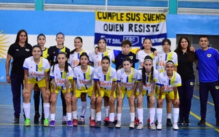 El futsal femenino U17 de Colón Junior busca $7 millones para viajar a Ushuaia