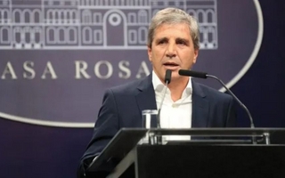 Llamativa ausencia de Luis Caputo en la reunión de Gabinete de Milie