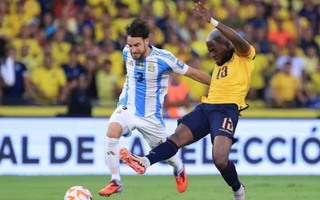 Argentina perdió 1-0 ante Ecuador por la última fecha de las Eliminatorias