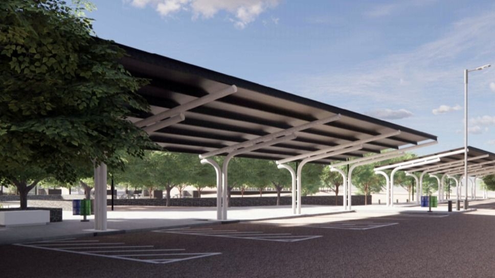 El estacionamiento tendrá una capacidad para 202 vehículos. Foto: Gentileza