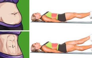 Cinco ejercicios para un abdomen plano en casa