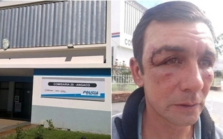 Fijaron fecha para el juicio contra los tres policías de Angaco que golpearon brutalmente a un albañil