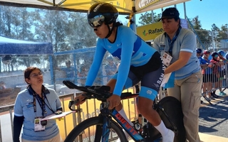 El ciclismo de San Juan consiguió una nueva medalla dorada de la mano de Maribel Aguirre