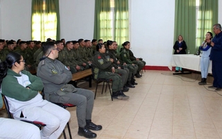 Más de 300 gendarmes se formaron en prevención del suicidio en Calingasta