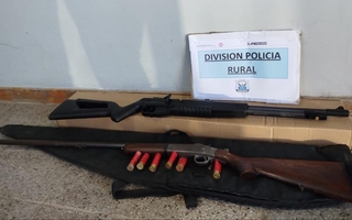 Allanaron una vivienda de San Martín y secuestraron armas de fuego 