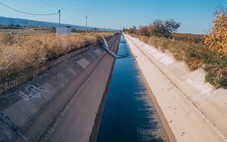 Jáchal: reactivan obra clave del Canal del Norte para 1.800 productores