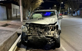 Falleció un motociclista tras un violento accidente en Libertador y Las Palmas