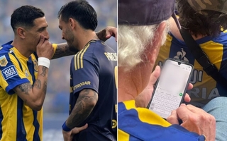 Un hincha de Rosario Central se volvió viral y su mensaje causó humor