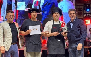 Concurso Pizza Sanjuanina: Alex Jara se consagró como el mejor pizzero