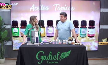Vendió su auto para apostar todo a su emprendimiento de aceites naturales, Gadiel Esencias