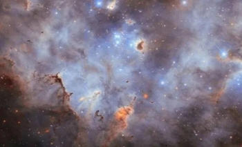El Telescopio Espacial Hubble mostró un cúmulo de nubes a 160.000 años luz