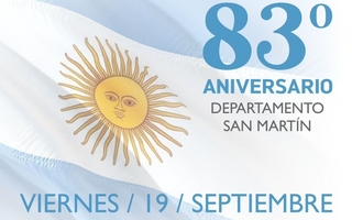 San Martín celebra su aniversario con un desfile cívico-militar
