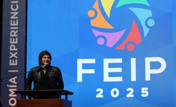 Javier Milei habló antes de la marcha por la educación