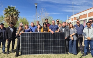 Ullum tendrá la primera planta de reciclaje de paneles solares de Cuyo