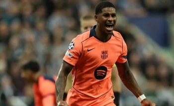 Con dos goles de Rashford, Barcelona ganó 2-1 a Newcastle en Champions