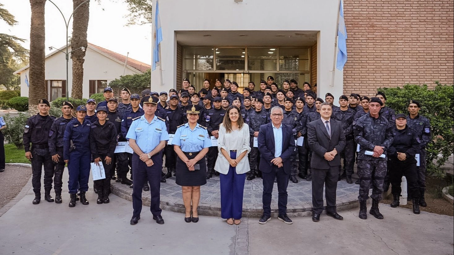 La Policía de San Juan conmemoró 76° aniversario de la Guardia de Infantería