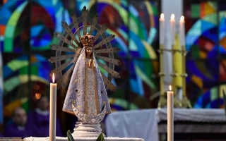 La Virgen de Luján fue designada como "Comandante Generala" de Gendarmería Nacional