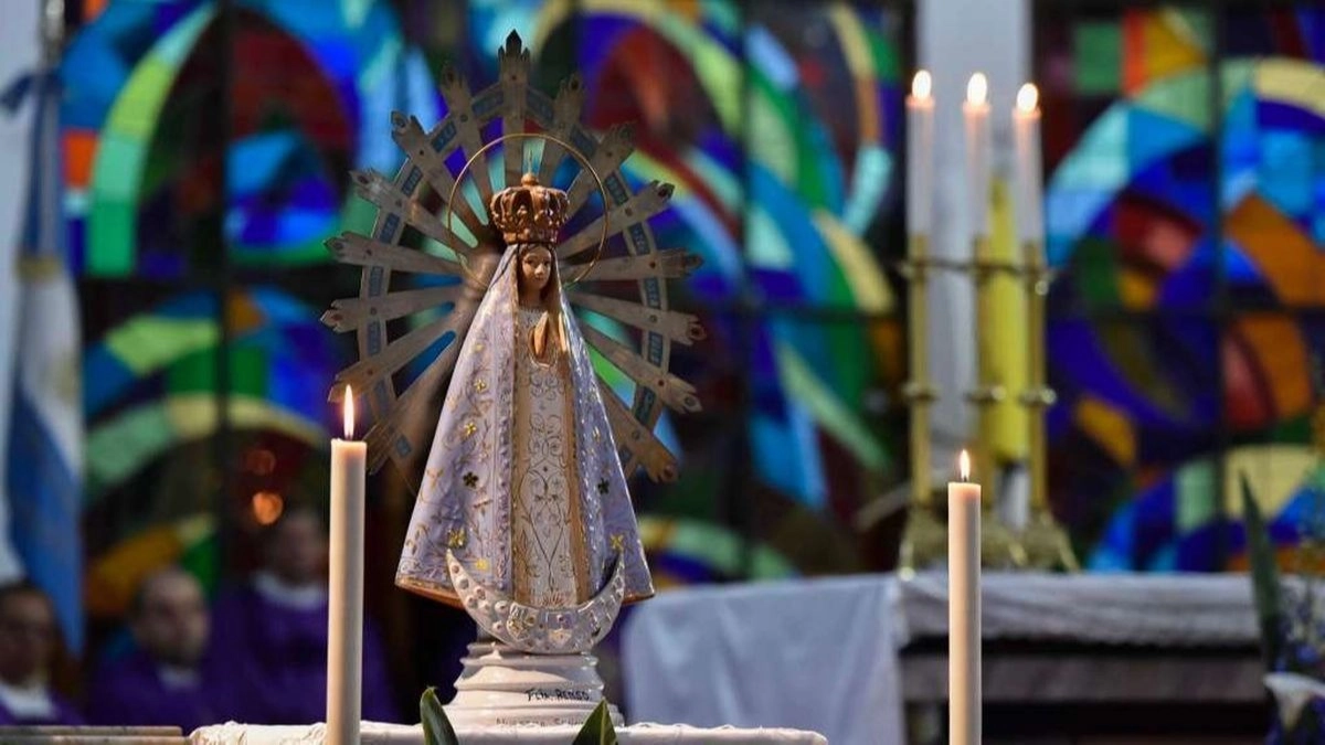 El Gobierno reconoció a la Virgen de Luján como "Comandante Generala" de la Gendarmería Nacional
