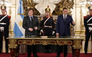El ministro Lisandro Catalán arriba a San Juan con una agenda centrada en obra pública