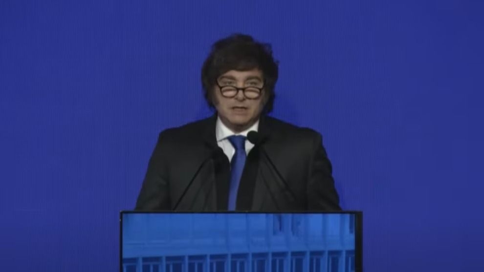 Javier Milei acusó a la oposición de desestabilizar en su discurso en Córdoba