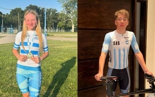 Los ciclistas sanjuaninos Dibella y Kalejman estarán en el Mundial de Ciclismo