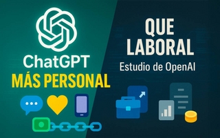 ChatGPT se usa más para tareas personales que laborales, revela estudio 