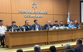 San Juan fue sede de una capacitación clave para fuerzas de seguridad en la lucha contra el narcotráfico