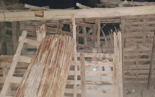 Un hombre de Caucete reparaba el techo de un corral y sufrió una fuerte caída