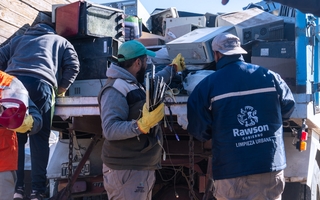 Rawson recolectó casi tres toneladas de residuos electrónicos y prepara nuevas jornadas