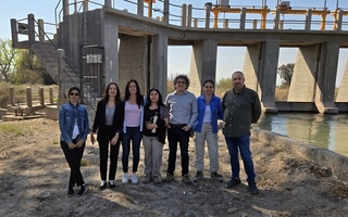 San Juan muestra al BID los avances en obras de riego y caminos rurales