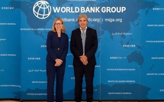 El Banco Mundial acelerará un apoyo de hasta US$4.000 millones para la Argentina