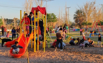 En Chimbas: vecinos del barrio Conjunto III disfrutaron de su nueva plaza 