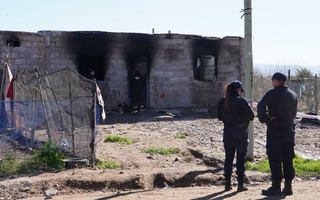 Una vela provocó el incendio en 25 de Mayo donde murió una nena