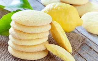 Galletitas de limón sin harina ni azúcar: un clásico reinventado