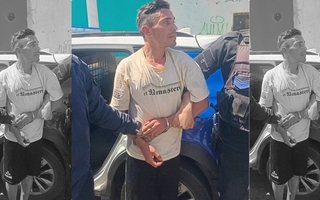 Un delincuente entró a una vivienda en Rawson y la policía lo atrapó al escapar