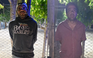 Detuvieron a dos ladrones por el robo a una escuela y posteriormente a una finca