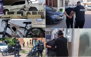 Desarticularon banda que robaba aires acondicionados en Zonda y capturaron a un finquero