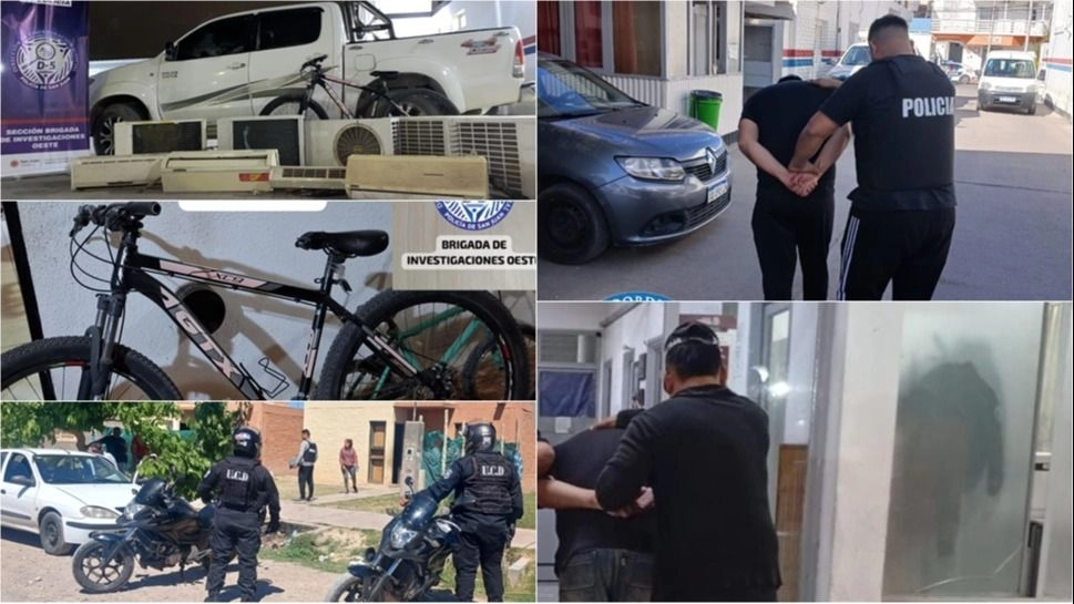 Desarticularon a la banda que robaba aires acondicionados en Zonda 