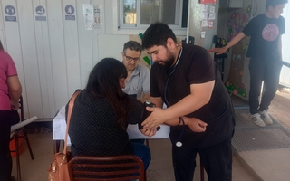 Operativo integral de salud acercó múltiples servicios a familias en Caucete