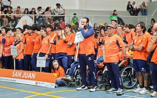 La delegación sanjuanina partió rumbo a los Juegos Evita 2025
