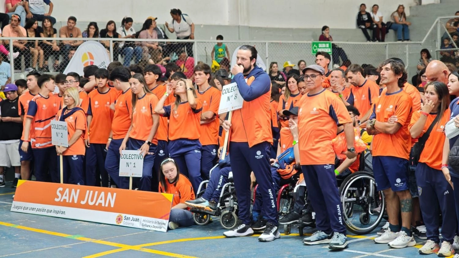 Más de 400 deportistas de San Juan partieron hacia los Juegos Evita 2025