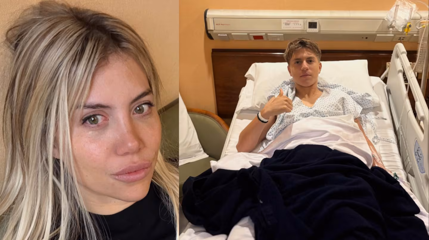 Wanda Nara y el emocionante mensaje tras la operación de Valentino López