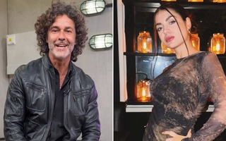 Mariano Martínez confirmó romance con una influencer 18 años menor que él