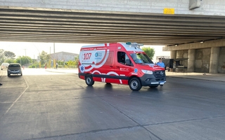 Un hombre se tiró desde el puente en la Ruta 40 y Benavídez
