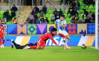 Tras sufrir más de la cuenta, Argentina debutó con triunfo en el Mundial Sub 20