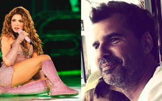Shakira se reconcilió con Antonio de la Rúa y estalló el escándalo