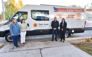 El Vacunatorio Móvil Solar ya superó las 5.500 dosis aplicadas recorriendo plazas